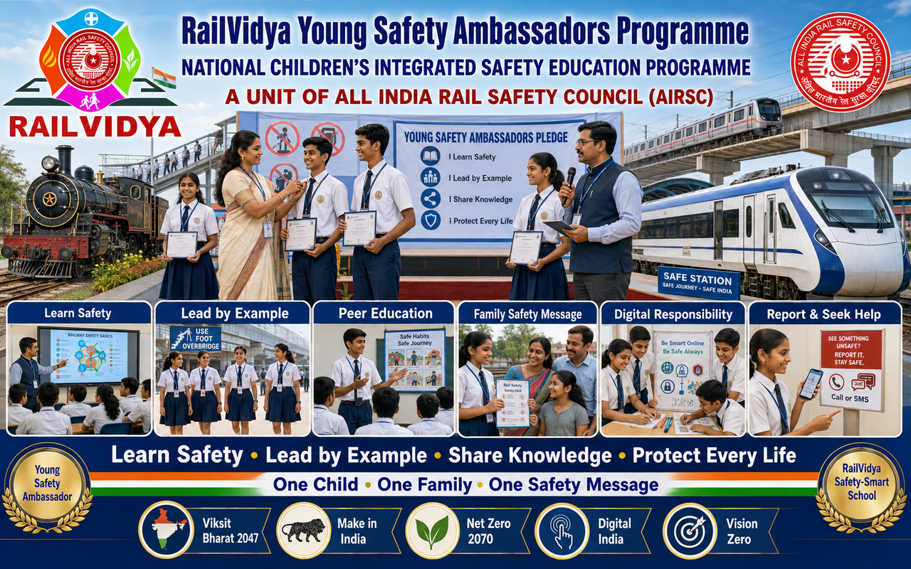RailVidya Young Safety Ambassadors