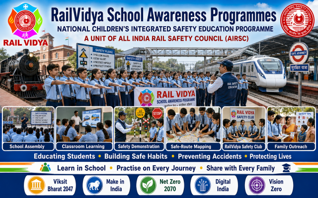 RailVidya School Awareness Programmes