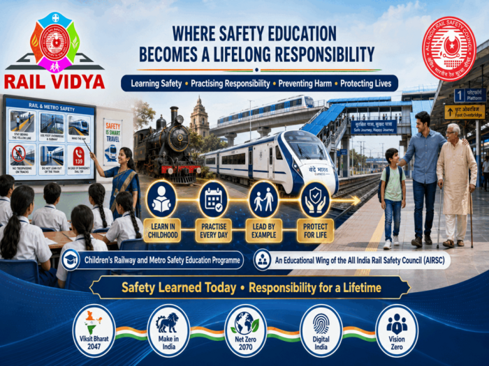 RailVidya Life long Safety Responsibility