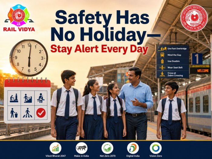 32.	Safety Has No Holiday—Stay Alert Every Day