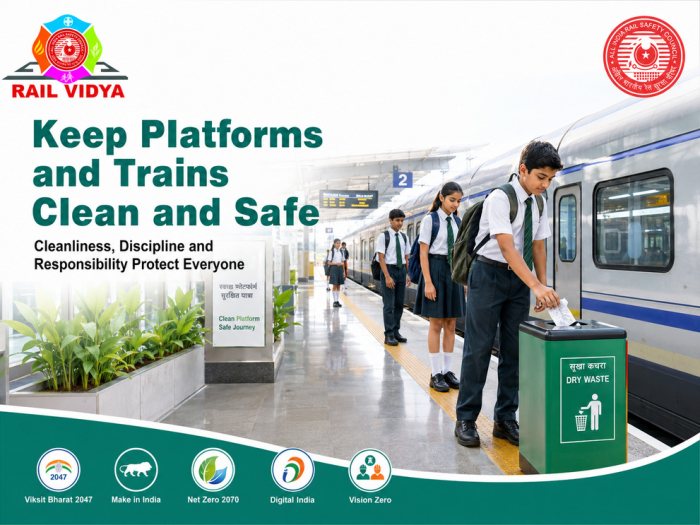 37.	Keep Platforms and Trains Clean and Safe