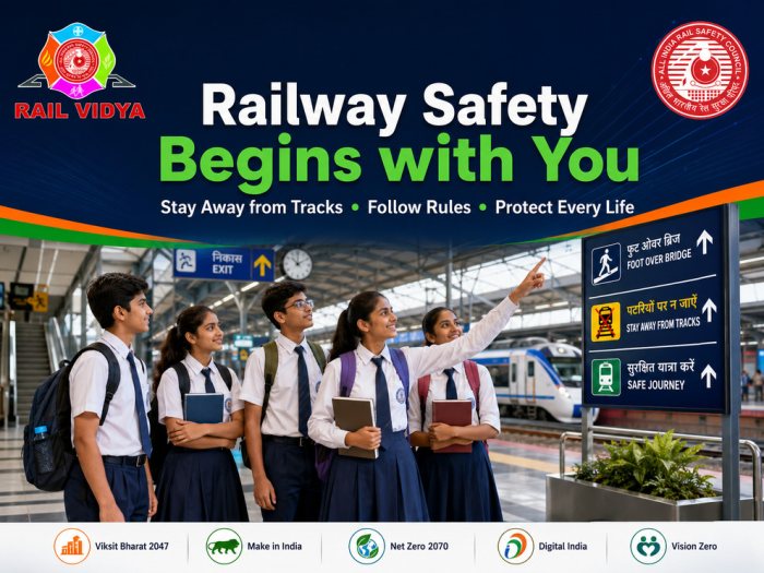 46.	Railway Safety Begins with You