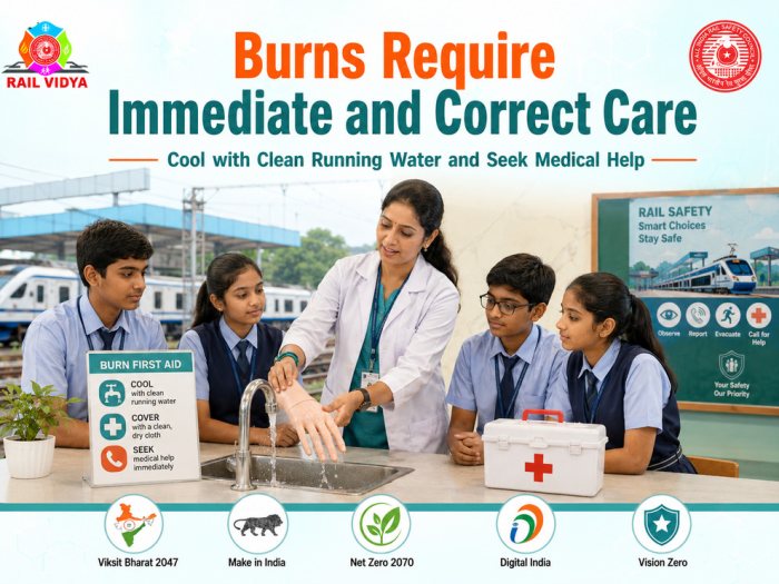 7.	Burns Require Immediate and Correct Care