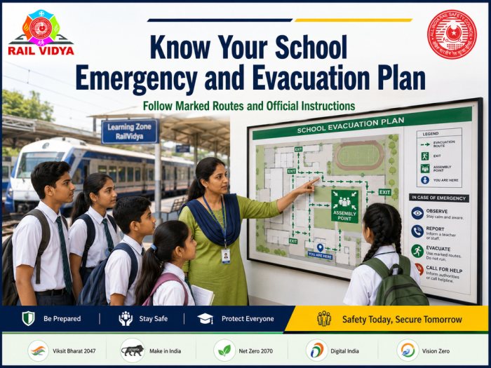 13.	Know Your School Emergency and Evacuation Plan