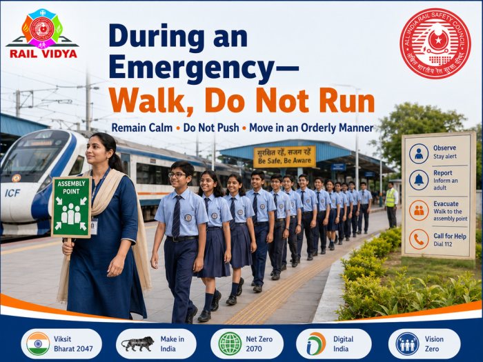 15.	During an Emergency—Walk, Do Not Run