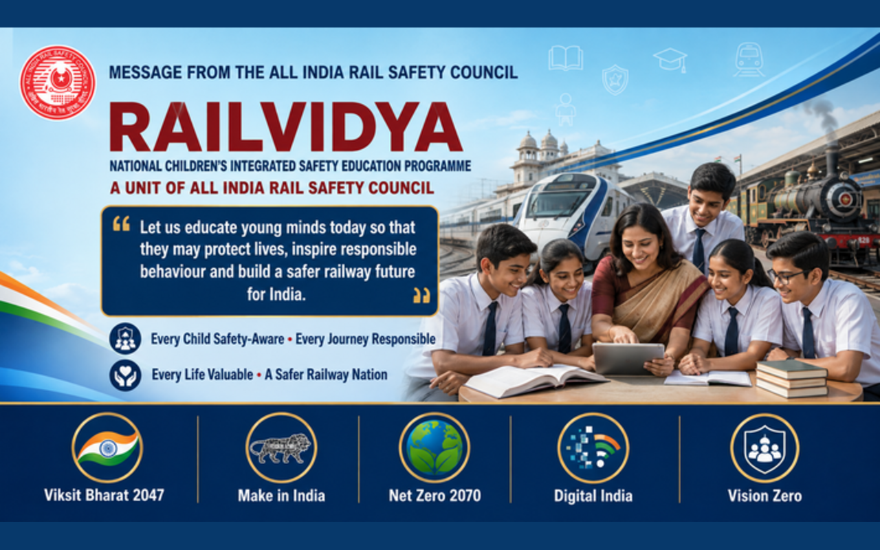 MESSAGE FROM THE ALL INDIA RAIL SAFETY COUNCIL