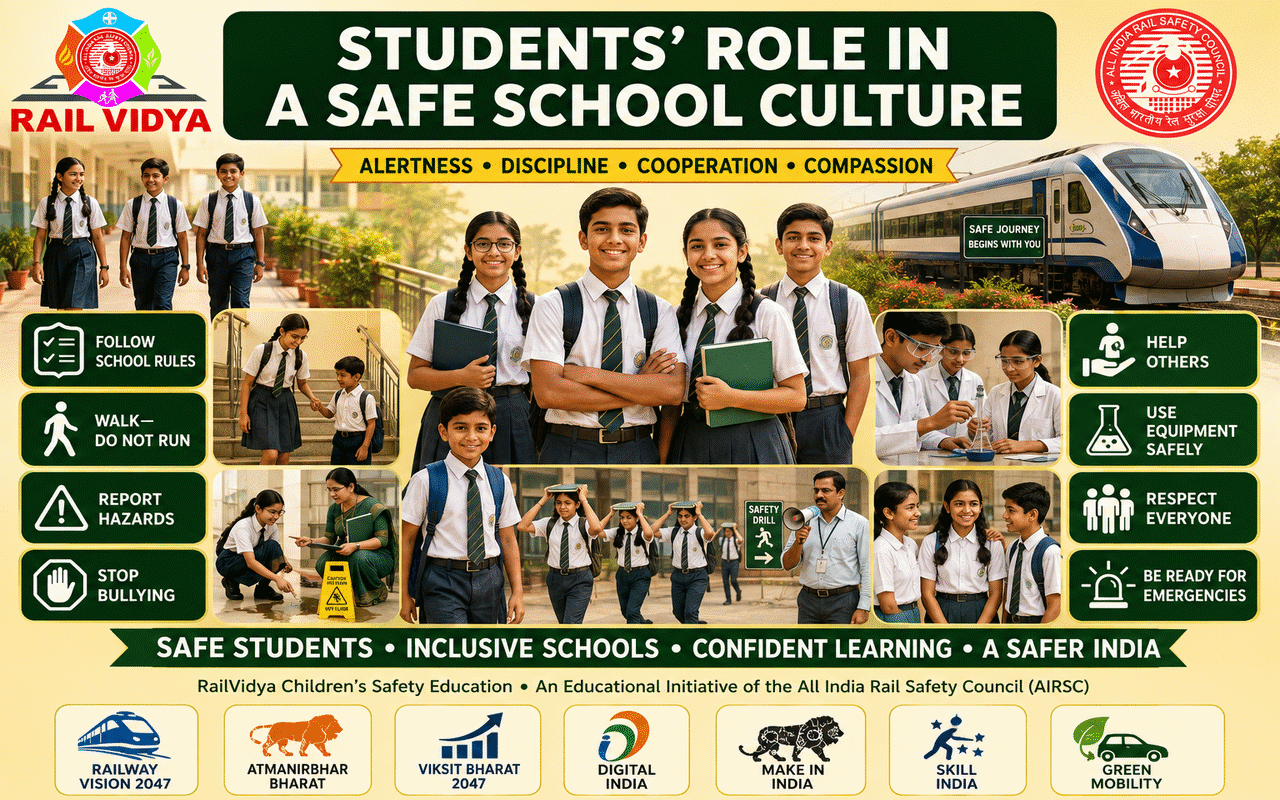 STUDENTS ROLE IN A SCHOOL SAFE CULTURE