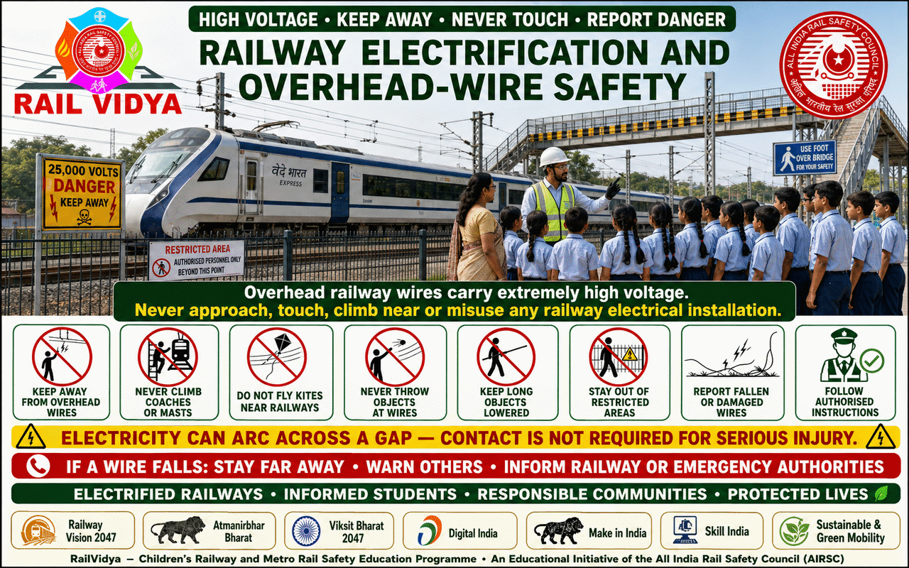 RAILWAY ELECTRIFICATION AND OVERHEAD-WIRE SAFETY
