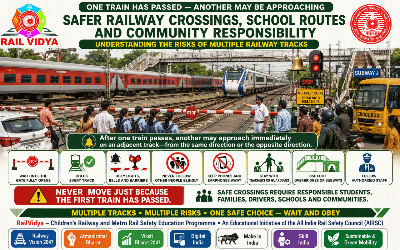 SAFER RAILWAY CROSSINGS AND COMMUNITY RESPONSIBILITY