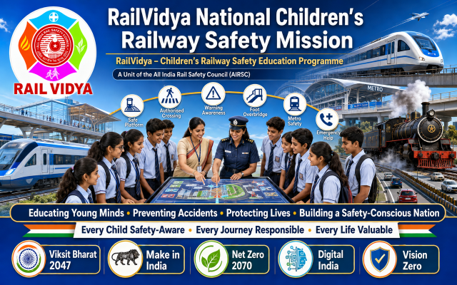 RAILVIDYA NATIONAL CHILDREN’S RAILWAY SAFETY MISSION