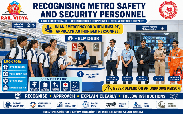 RECOGNISING METRO SAFETY AND SECURITY PERSONNEL
