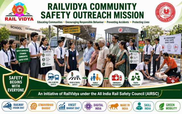RAILVIDYA COMMUNITY SAFETY OUTREACH MISSION
