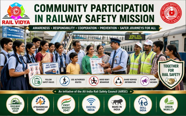 COMMUNITY PARTICIPATION IN RAILWAY SAFETY MISSION